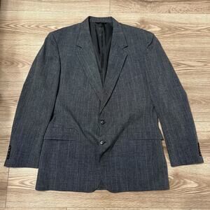 LACROSSE Men’s Grey Blazer Sport Coat Suit Jacket Vintage Size 46L